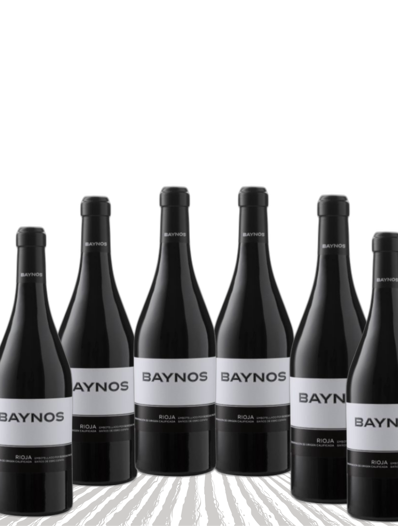 Image of six bottles of Baynos wine
